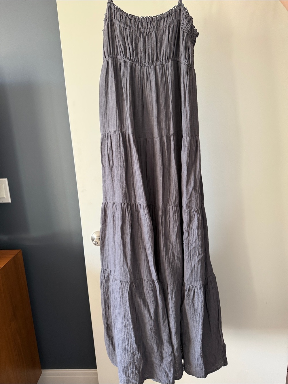 ZARA Women's Tiered Maxi Dress